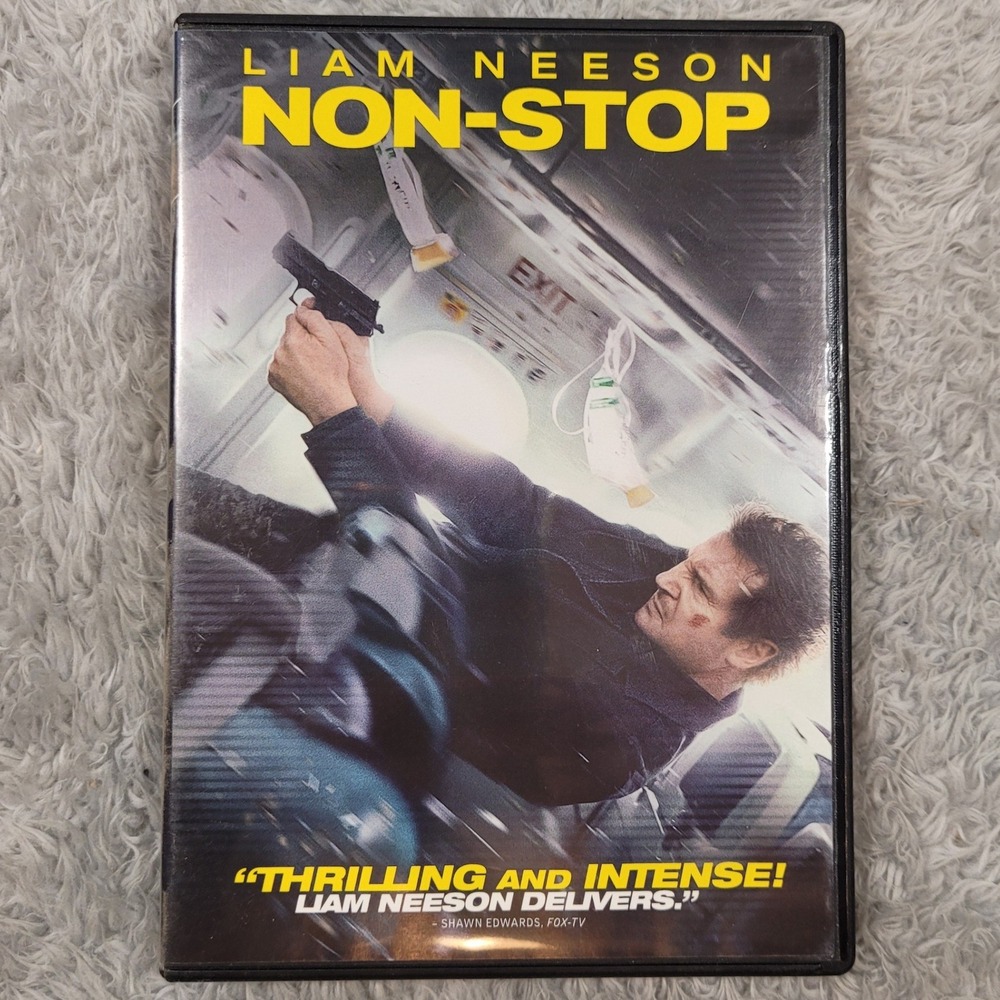 Non-Stop (DVD, 2014) Neeson Moore‎ Dockery Nyong'o